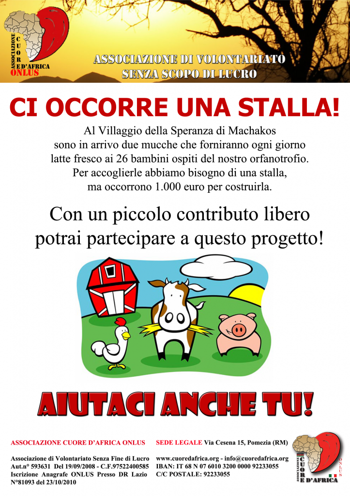 volantino stalla a5